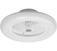 LEDVANCE Plafonnier LED ventilateur 4058075572553 Smart WiFi 74W blanc télécommande incluse