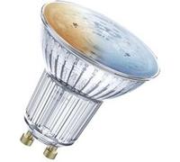 LEDVANCE Ampoule LED à réflecteur - GU10 - Warm White - 2700 K - 5 W - remplacement pour 40-W-Lampada con riflettore - SMART+ Spot GU10 Dimmable} G