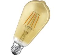 LEDVANCE Ampoule LED E27 blanc chaud 2400 K 6 W (ex 55 W Ampoule SMART+ Filament Edison - Lampes LED socle E27