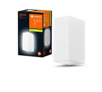 LEDVANCE Applique d'extérieur ENDURA Classic Square Updown - blanc - culot GU10 (max 35W) - peut être équipée d'une lampe normale ou intelligente - types down ou up/down - protection IP44} G