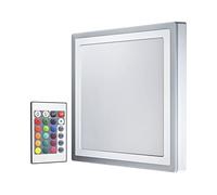 LEDVANCE Applique-plafonnier LED Couleur + Blanc Carré 400 mm 38 W Aluminium IP20 blanc chaud