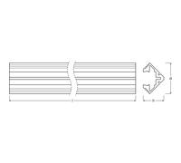 Ledvance Bande LED à Profilé Aluminium PM03/E/19X19/10/1 1M Éclairage Intérieur
