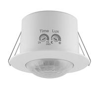 LEDVANCE Capteur pour Montage au Plafond, Rayon de Détection de 360 D degrés, Classe de Protection IP20, Blanc, SENSOR CEILING FLUSH