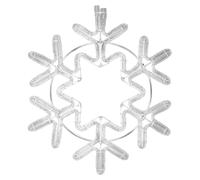 LEDVANCE Christmas LED "Flocon de neige", éclairage de Noël décoratif pour l'intérieur et l'extérieur, comme silhouette de fenêtre ou éclairage de jardin, blanc chaud (3000K e protection IP6
