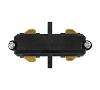 LEDVANCE Connecteur d'alimentation linéaire optionnel TRACKLIGHT, noir, pour la connexion de deux rails d'alimentation, design moderne de type loft, pour la mise en œuvre de différentes dispositions
