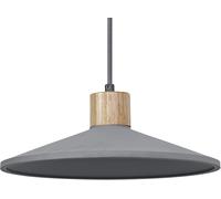 LEDVANCE Decor Concrete Wood Suspension 320 mm E27 Gris foncé - Lampes pendulaires