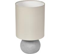 LEDVANCE Decor Impact Table 1XE27 Beige et Gris - Lampes d’ambiance, de table et sur pied