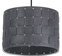 LEDVANCE Décor Pendule en feutre tissé 280 mm E27 Gris foncé - Lampes pendulaires