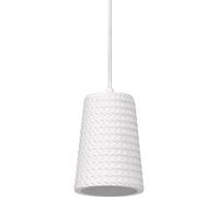 LEDVANCE Décor Plaster Cone Suspension E27 Blanc - Lampes pendulaires