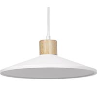 LEDVANCE Décor Plâtre Bois Suspension 320 mm E27 Blanc - Lampes pendulaires
