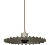 LEDVANCE Décor Plissé Suspension E27 Beige - Lampes pendulaires