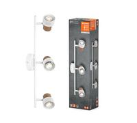 LEDVANCE Spot décor Cork GU10 3x3,4W 927 Blanc DIM – Mural/Plafond