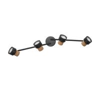 LEDVANCE Decor Spot Cork 4X3.4W 927 GU10 BK LEDV, 13.6 W, Black