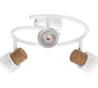 LEDVANCE Decor Spot Cork GU10 Blanc Spirale 3x3,4W 927 DIM - Lampes murales et de plafond