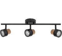LEDVANCE Decor Spot Cork GU10 Noir 3x3,4W 927 DIM - Lampes murales et de plafond