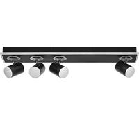 LEDVANCE Decor Spot Mars CLICK-SELECT Noir 4 spots - Lampes murales et de plafond