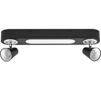 LEDVANCE Decor Spot Neptune CLICK-SELECT Noir 2 spots - Lampes murales et de plafond