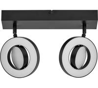 LEDVANCE Decor Spot Saturn CLICK-CCT Noir 2 spots - Lampes murales et de plafond