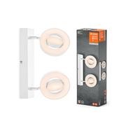 LEDVANCE Decor Spot Saturn CLICK-CCT Blanc 2 spots - Lampes murales et de plafond