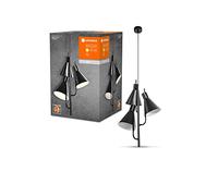 LEDVANCE DECOR Suspension Tokio Pendant, noir, 14W, 1260lm, module LED avec couleur de lumière blanc chaud (3000K), style japonais, longue durée de vie de 30 000 heures, protection IP20