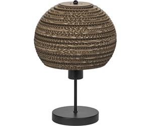 LEDVANCE Décoration boule en carton pour lampe de table E27 marron - Lampes d’ambiance, de table et sur pied