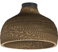 LEDVANCE Décoration carton chapeau plafond E27 marron - Lampes murales et de plafond