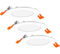 LEDVANCE DOWNLIGHT SLIM SET 3 X 120MM 3000K - Spot de plafond