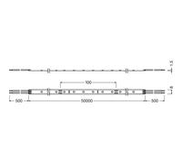 Ledvance EC Value LS Bande LED VAL-600/830/50 à intensité variable 50 m 600 lm/m