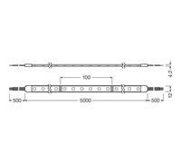 Ledvance EC Value LS VAL-500/RGB/5/IP6 Bande LED RVB flexible IP65 500 lm/m avec variateur