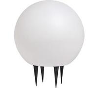 LEDVANCE ENDURA HYBRID BALL Applique extérieure hybride - 2W - 180lm - lumière blanc chaud - 3000K - blanc - plastique - IP44 & IP67 - solaire et réseau.} G