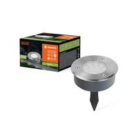 LEDVANCE ENDURA HYBRID INGROUND luminaire d'extérieur, luminaire hybride, 1W, 70lm, couleur de lumière blanc chaud, température de couleur 3.000K, acier inoxydable e protection IP44 & IP67, f