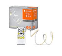 LEDVANCE FLEX COB 1,5 M LED Brounds TW RC, jaune, 14W, 500LM, Contrôlable en blanc chaud à froid, technologie de COB, distribution de lumière homogène, avec télécommande, assemblage simple, IP20