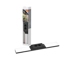 LEDVANCE frameless under-cabinet light kit with sockets and USB-C charging