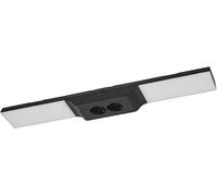 LEDVANCE Kit de luminaire encastrable sous armoire Flood 830 DIM USB noir - Lampes murales et de plafond