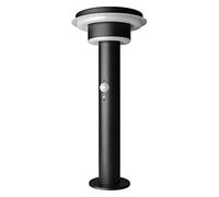 LEDVANCE Lampadaire extérieur ENDURA STYLE Solar Sensor POST Double Circle 40cm 6W noir