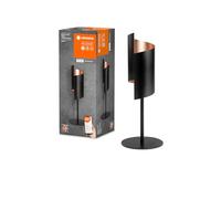 LEDVANCE Lampe à poser SMART+ WiFi DECOR, noir, 12W, 840lm, blanc réglable 3000-6500K, dimmable, répartition de la lumière haut et bas, contrôlable par application, compatible Amazon, Google, etc.