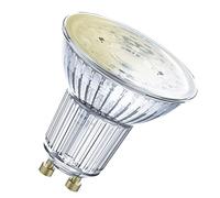 LEDVANCE Lampe à réflecteur LED intelligente avec technologie WiFi, culot GU10, blanc chaud (2700 K), dimmable, remplace les lampes à réflecteur par 40W, SMART+ WiFi SPOT GU10 Dimmable, lot de 3