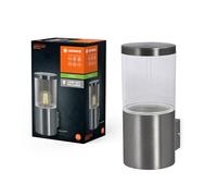 LEDVANCE Lampe d’extérieur ENDURA CLASSIC EBRO WALL, applique murale, acier inoxydable, installation facile et rapide e protection IP44, utilisation flexible en extérieur