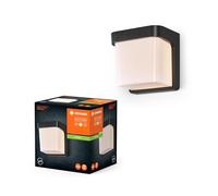 LEDVANCE Lampe d’extérieur ENDURA STYLE IHSAN WALL, 11W, 550lm, applique murale, gris fonc e protection IP65, température de couleur 3000K, ton blanc chaud