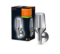 Ledvance Lampe d'extérieur Endura Classic Calice Wall Lampe murale acier argent IP44 E27 Détecteur de mouvement