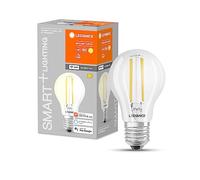 LEDVANCE Lampe LED intelligente avec technologie WiFi, base E27, intensité variable, blanc chaud (2 700 K), remplace les ampoules de 60 W