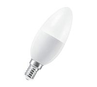 LEDVANCE Lampe LED intelligente avec technologie WiFi, douille E14, dimmable, blanc chaud (2700 K), remplace les lampes à incandescence par 40W, bougie SMART+ WiFi à intensité variable, lot de 3