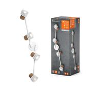 Ledvance Lampe Plafond LED Murale Décor Spot Blanc 4 L 3,4W GU10 920lm Warm