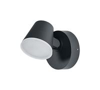LEDVANCE LED Applique et plafonnier, lampe pour l'extérieur, blanc chaud, Endura style MIDIspot I noir 4058075205475