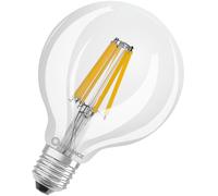 LEDVANCE LED CLASSIC GLOBE DIM CRI90 S 11W 940 Clear E27 - Lampes LED socle E27