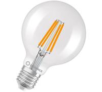 LEDVANCE LED CLASSIC GLOBE ENERGY EFFICIENCY A S 3.8W 830 Clear E27 - Lampes LED socle E27