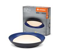 LEDVANCE LED Orbis Plate, noir-bleu, 45W, 2200lm, 3000K, 480mm, blanc chaud | , Indoor Wall Lighting, 480.00 Millimetres dia, , pack de 1