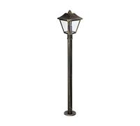 LEDVANCE LED Pylônes jardin, lumière pour des applications extérieures, E27, Hauteur: 100 cm, Endura classique Trad noir/or 4058075206380