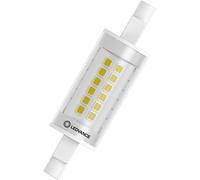 LEDVANCE LED Slim Line 78 60 300° P 7W 827 Clair R7s - Lampes LED socle R7s