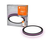 LEDVANCE Plafonnier LED OR IRCLE SMART+ Ø46 cm 28W RGBW Wi‑Fi CCT 3000–6500K 2400 lm Noir
